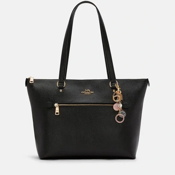 NEW COACH Multi Charm Circles Cluster Key Ring Keychain FOB NEW 1596 - Picture 7 of 7